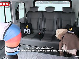 LETSDOEIT - Czech slut Tricked and poked By taxi Driver